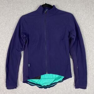 Rapha Jacket Womens S Navy Blue Teal Souplesse Jacket